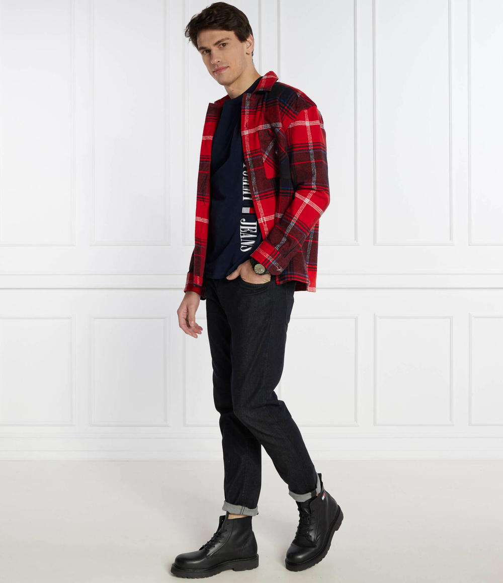 Футболка Tommy Jeans - темно-синий(DM0DM18295)