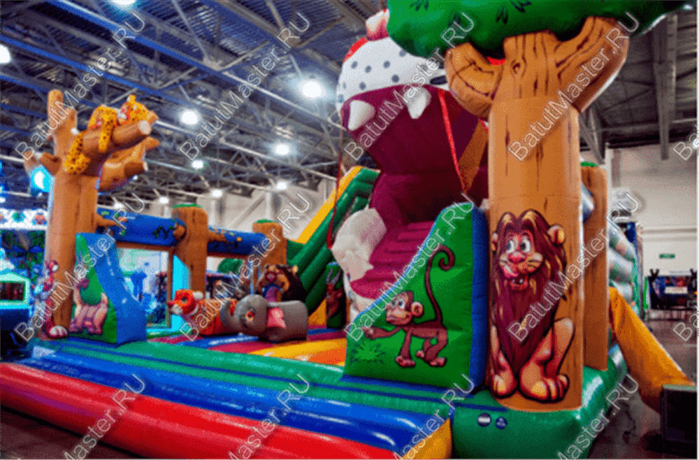 Коммерческий надувной батут "Прайд"