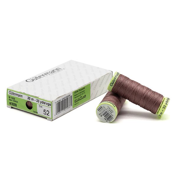 Нитки отделочные Gutermann Top Stitch 30 (30 метров), 5 кат. | 052 старая роза