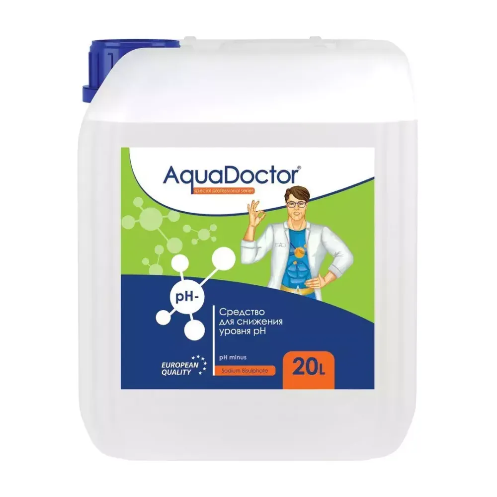 pH-Минус для бассейна жидкий - 20л - AquaDoctor