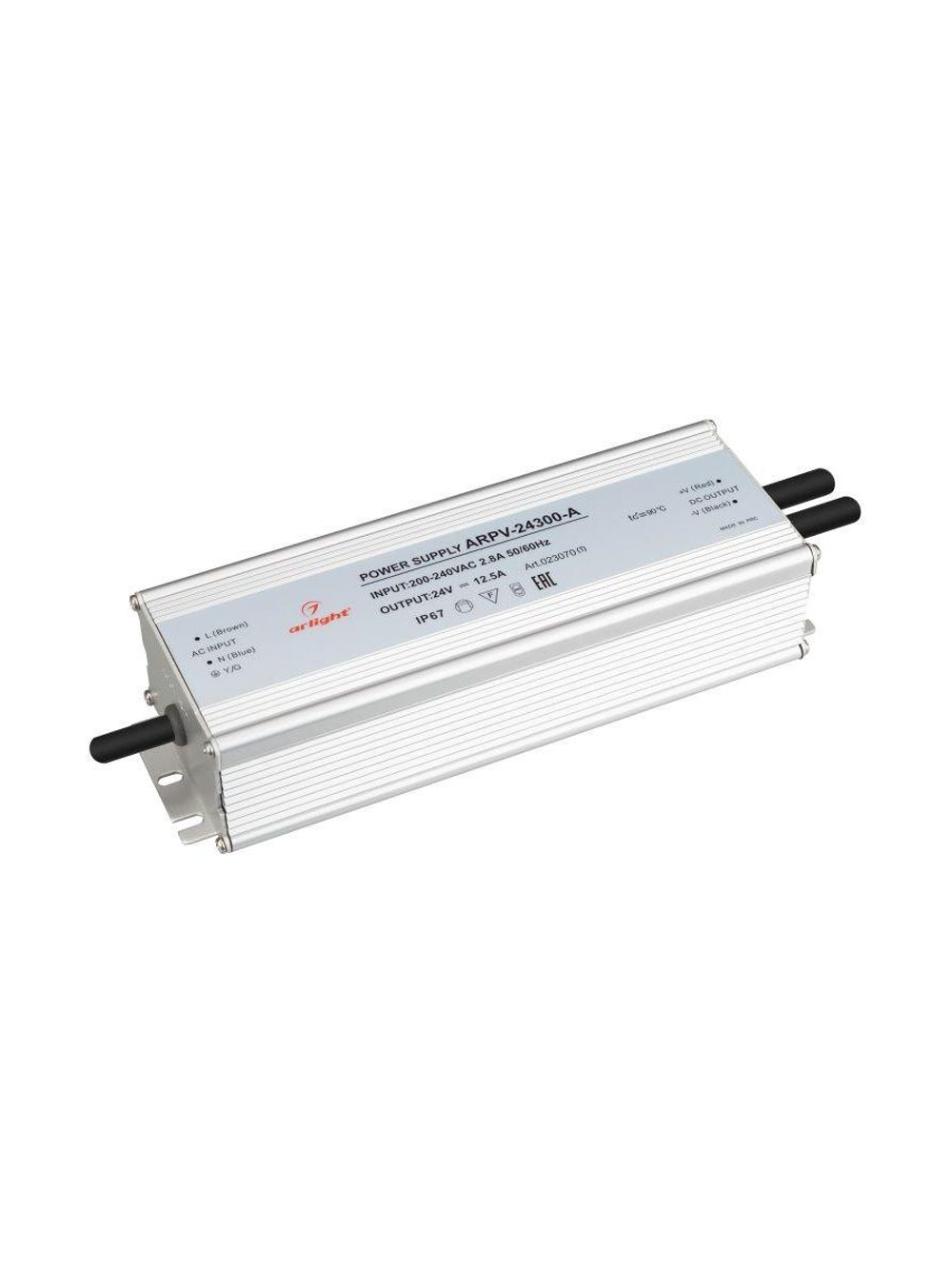 Блок питания ARPV-24300-A 24В 12.5А 300Вт IP67 метал. Arlight 023070(1)