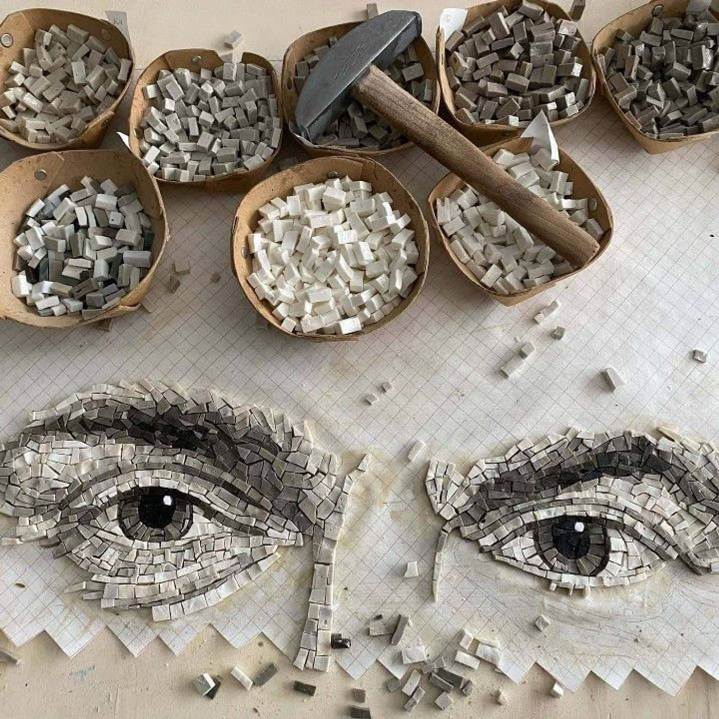 Хитрости укладки мозаики