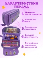 Пенал с наполнением Лабубу