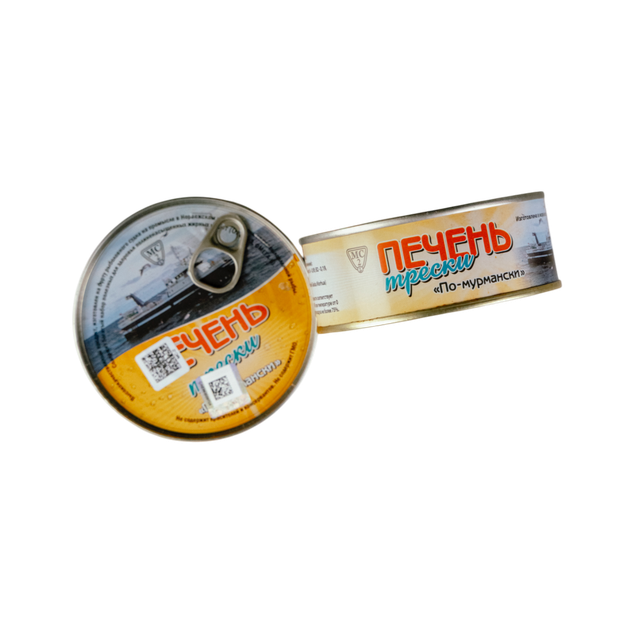 Печень трески По-мурмански, 230 г
