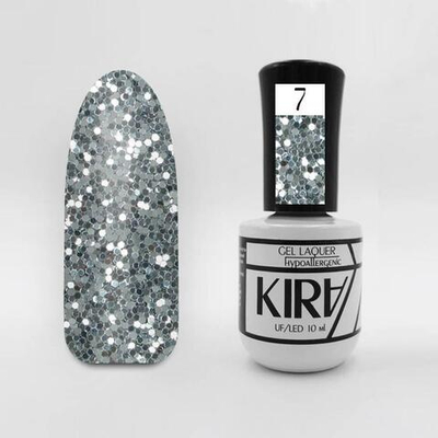 КИРА Гель-лак   NIGHT  №007 10 мл.