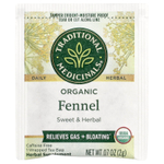 Traditional Medicinals, Органический фенхель, без кофеина, 16 чайных пакетиков в упаковке, 1,13 унции (32 г)