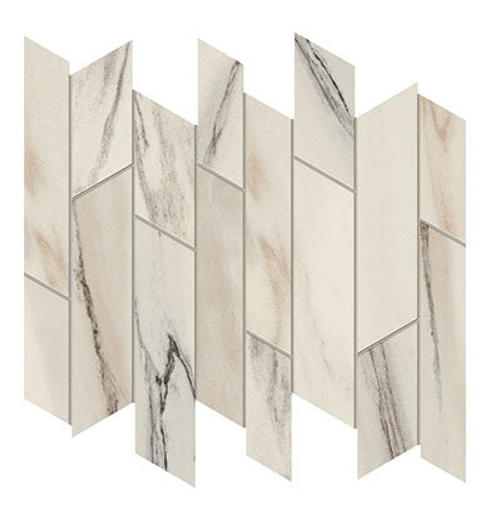 Мозаика/Керамогранит ATLAS CONCORDE MARVEL DREAM Bianco Fantastico Liberty Lapp. 26,1x31,8 AOVQ