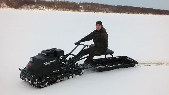 Мотобуксировщик ТОФАЛАР 500 с модулем Тягач