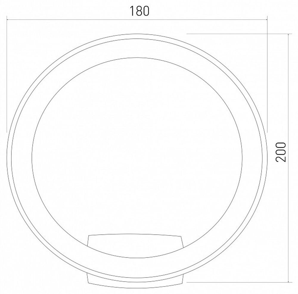 Светильник на штанге Elektrostandard Ring a054931