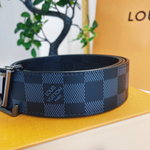 Louis Vuitton Кожаный двухсторонний ремень