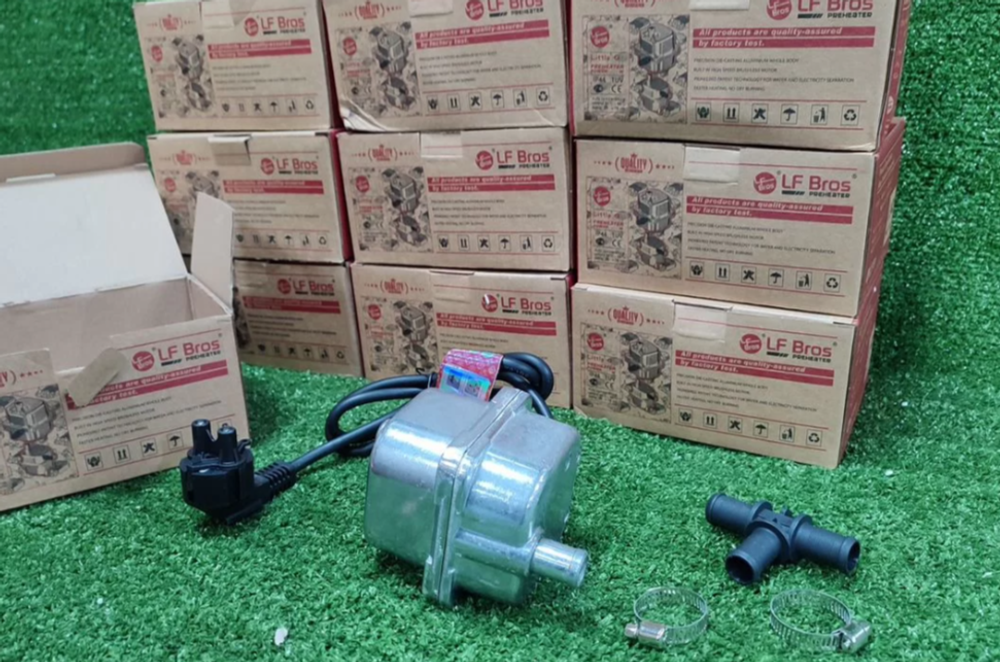 Предпусковой подогреватель 220в 1,5квт с помпой