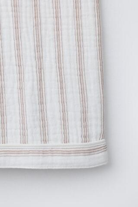 ZARA ПИЖАМА В ПОЛОСКУ, ЭКРЮ