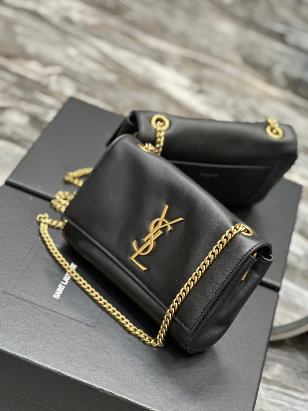 Saint Laurent Kate Small Reversible Chain Bag 22 cm
