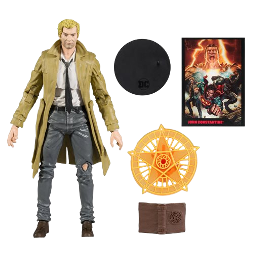 Фигурка McFarlane Page Punchers w Black Adam Comic Book John Constantine