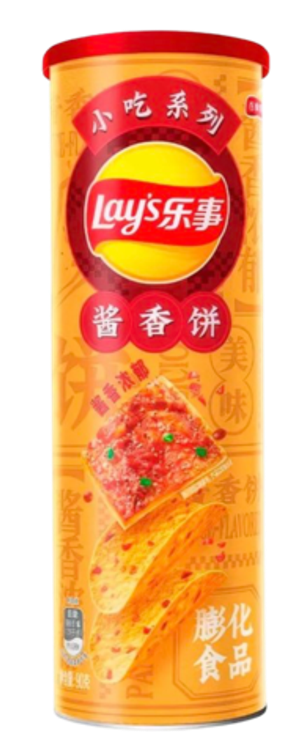 Картофельные чипсы Lay's со вкусом панкейков с соусом