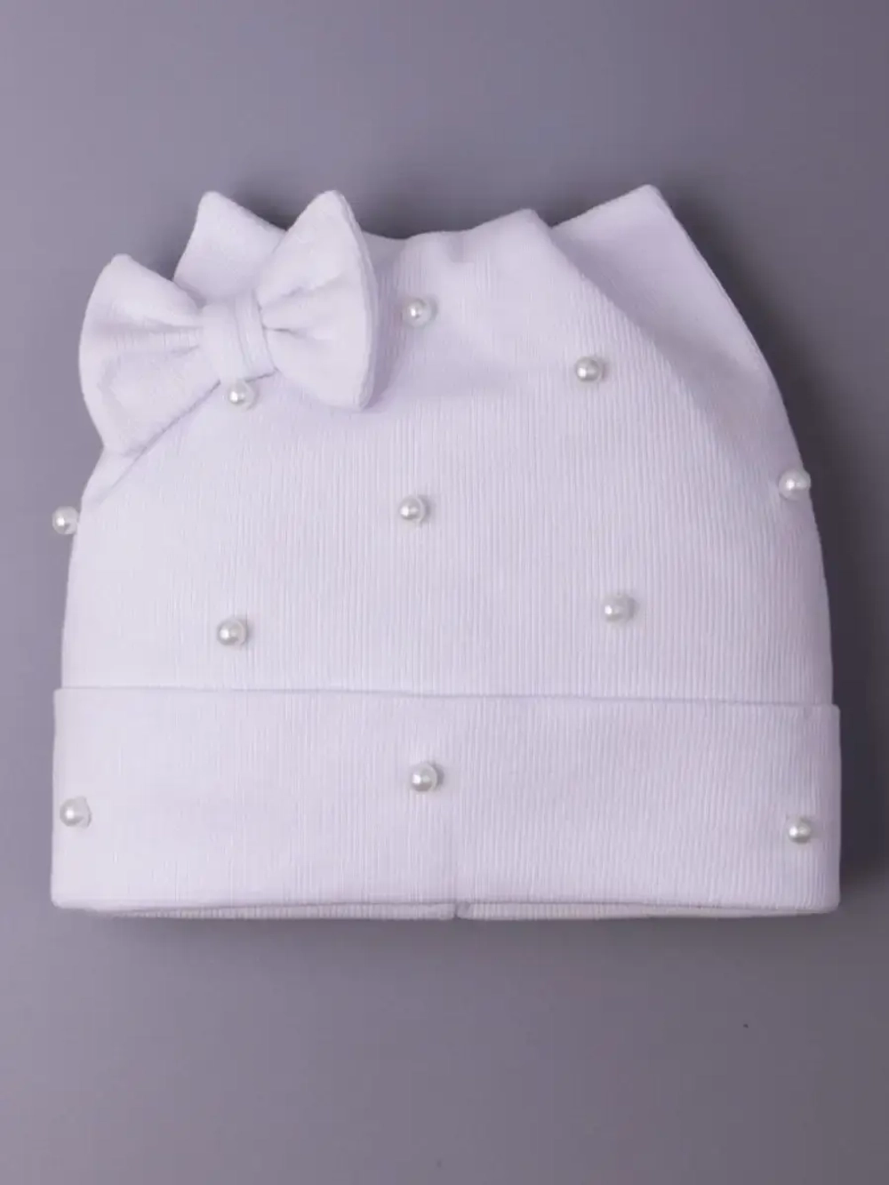 Шапка для девочки осенняя с ушками