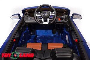 Детский электромобиль Toyland Mercedes-Benz SL65 синий фото №7