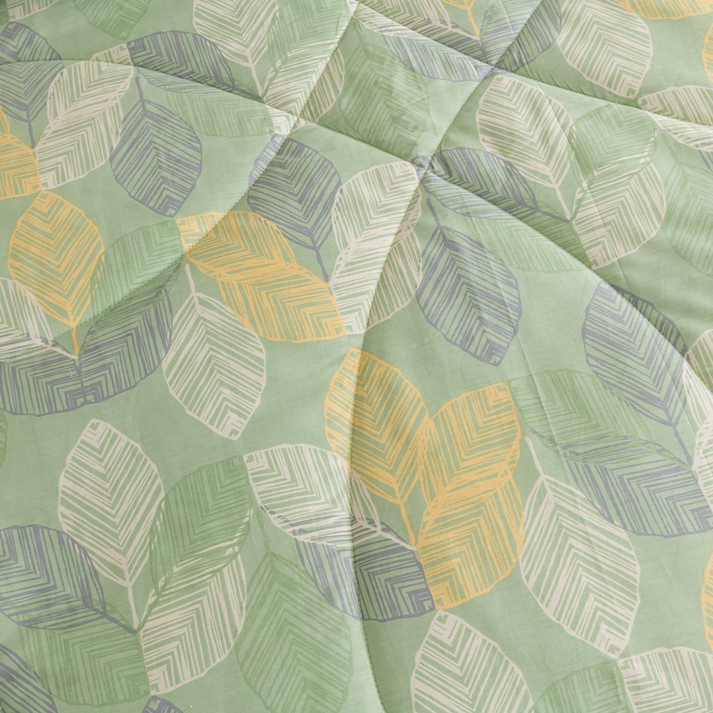 Комплект постельного белья Сатин с Одеялом 100% хлопок на резинке OBR147