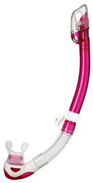 Трубка TUSA Hyperdry Elite II прозрачный/розовый