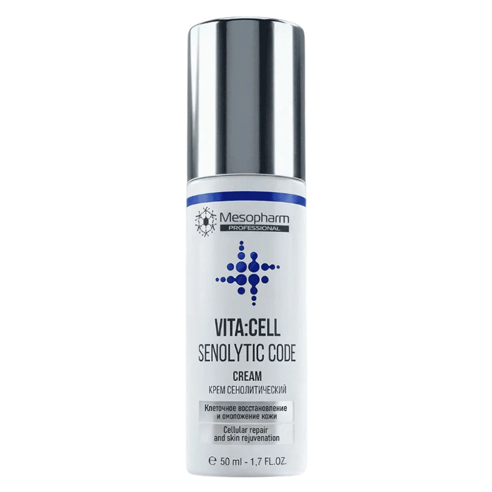 Сенолитический крем для лица Mesopharm Professional Vita Cell Senolytic Code Cream 50мл