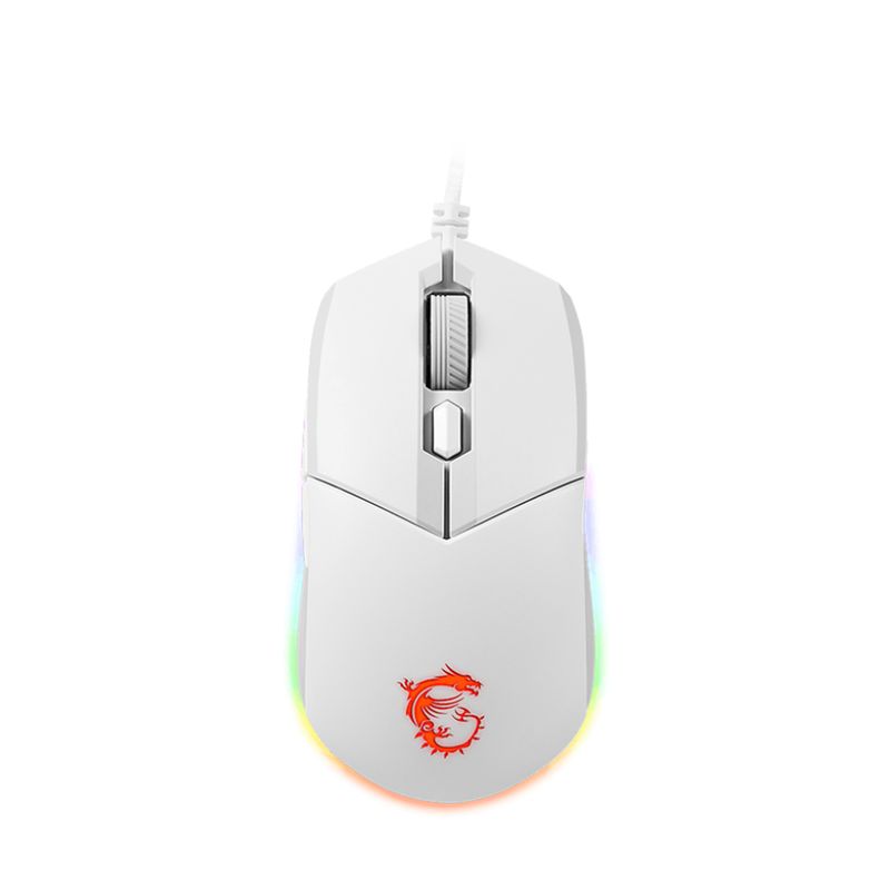 Мышь проводная MSI CLUTCH GM11 WHITE белый