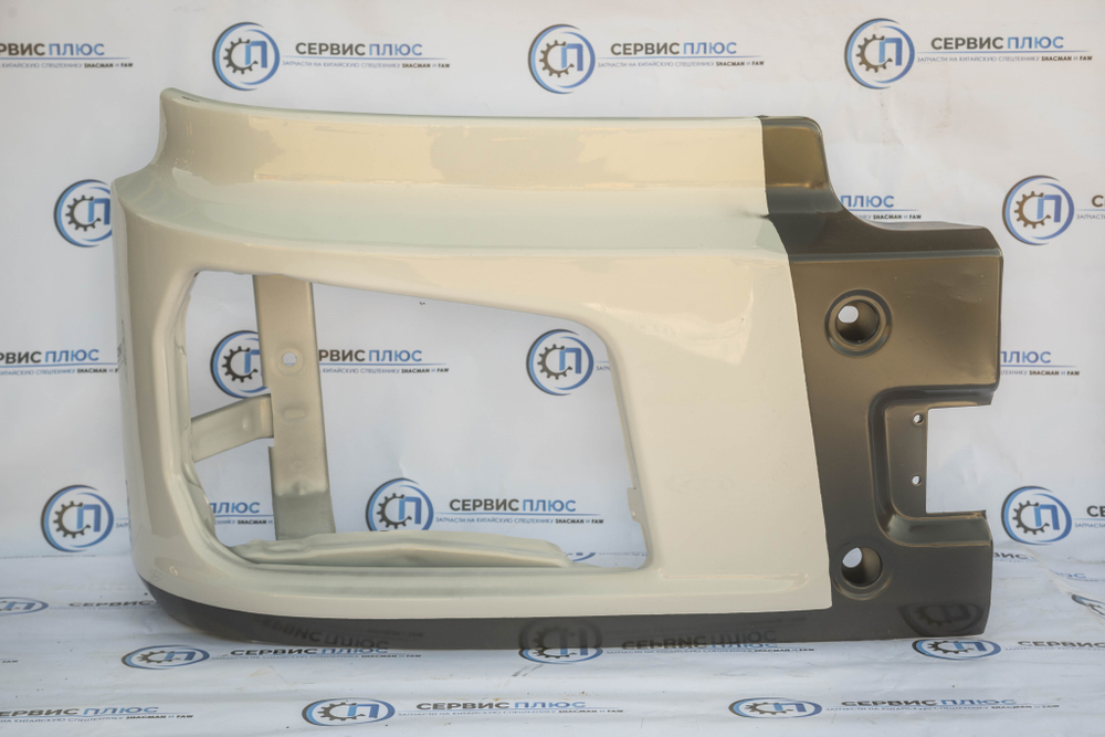 Бампер самосвал правый X3000 (белый) DZ97259623312