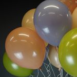 Шар (12''/30 см) Оливковый (S95/099), пастель ретро, 100 шт.