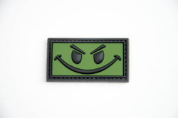 Шеврон Smile PVC. Олива