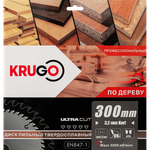 Пильный диск KRUGO 300x3,2/2,2x96Tx30mm, WA300096