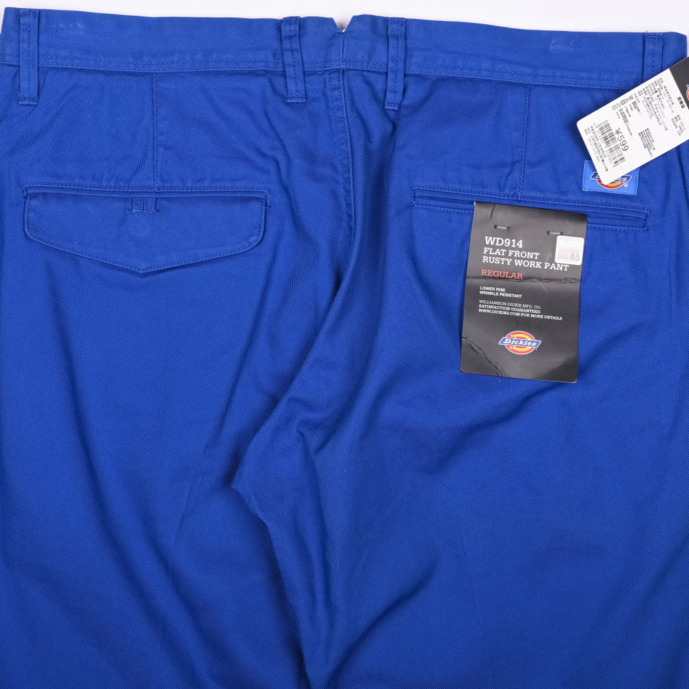 Классические чиносы от Dickies синего цвета, XL (36x32)