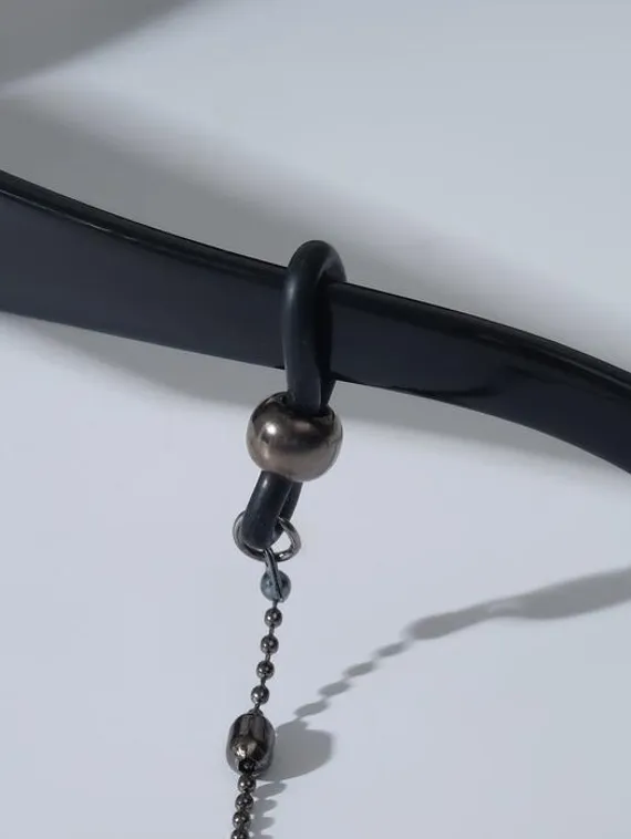 Цепочка для очков "Эстетика" №52, цвет тёмно-серый