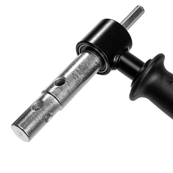 Адаптер универсальный АШ-25У-ПК с подшипниками качения (d выходного вала 19/22мм, ручка) Тонар