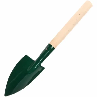 Совок посадочный малый с деревянной ручкой