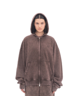 BROWN DUST HOODIE