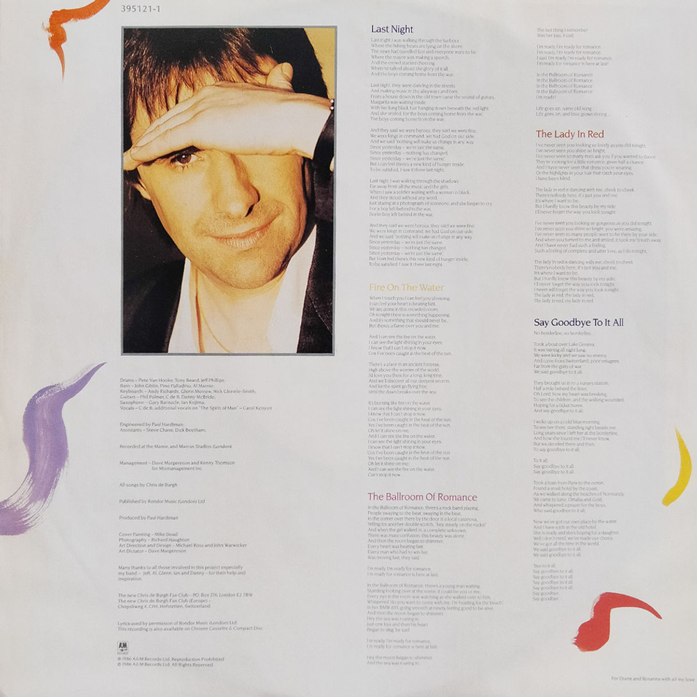 Chris de Burgh / Into The Light (LP)