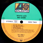 White Lion / Big Game (LP)