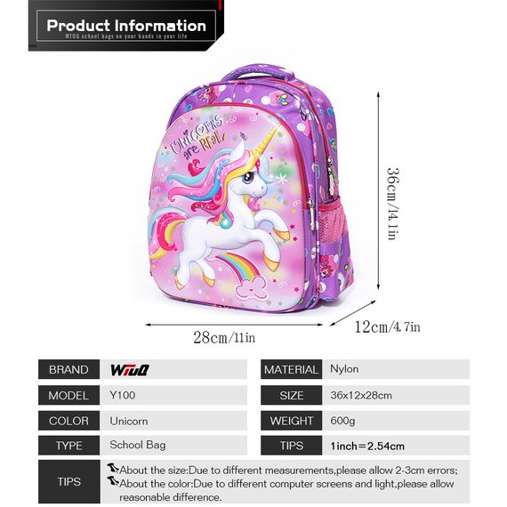 Çanta \ Bag \ Рюкзак  Unicorn 3D