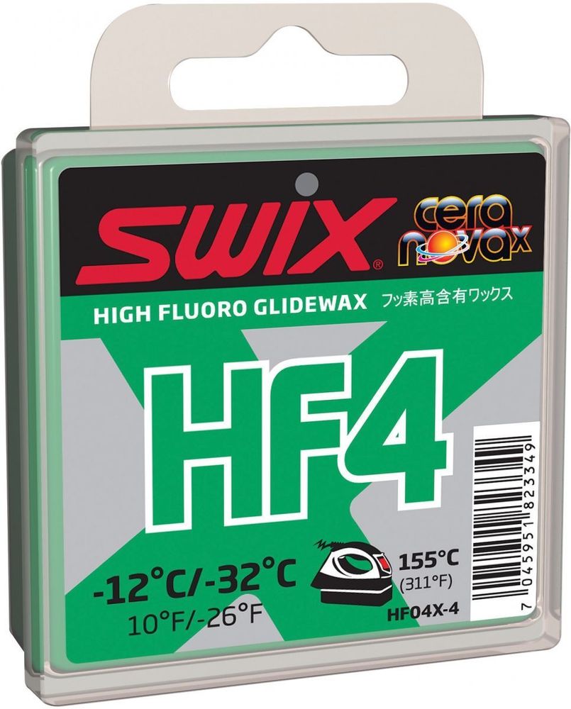 SWIX HF4X (-12-32 C) Green, 40 g