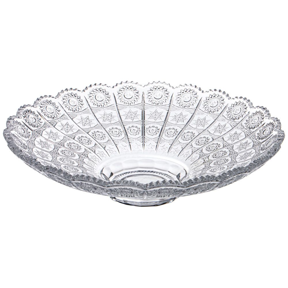БЛЮДО "MUZA CRYSTAL" 27,2Х27,2Х6,8 СМ