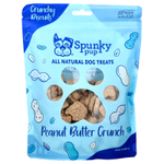 Spunky Pup, All Natural Dog Treats, хрустящее печенье, хрустящее арахисовое масло, 283 г (10 унций)