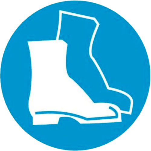 М05 "Работать в защитной обуви"