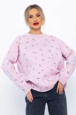 Свитер оверсайз Анита (сиреневый) Б14760-1М LT Collection