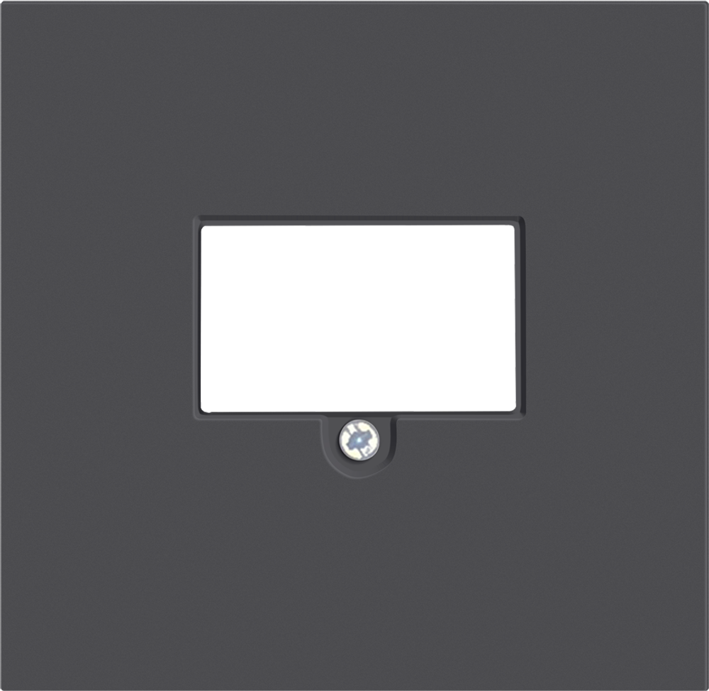 Накладка стандарта TAE для розеток USB, HDMI, аудио, черный, серия R98