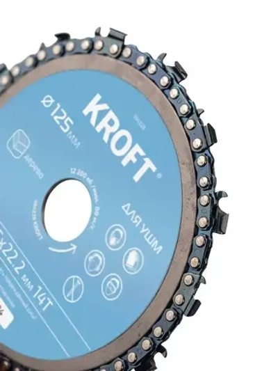 Диск пильный цепной для УШМ 125 мм KROFT