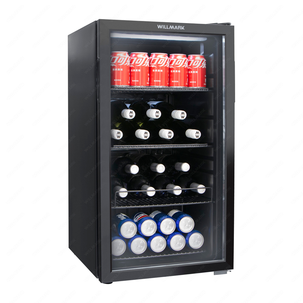 Шкаф-витрина Willmark WBC-105B черный