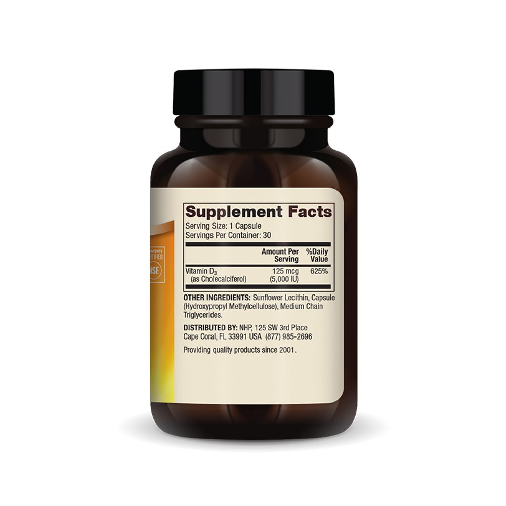 Liposomal Vitamin D3 5000 IU 30 капсул Dr.Mercola