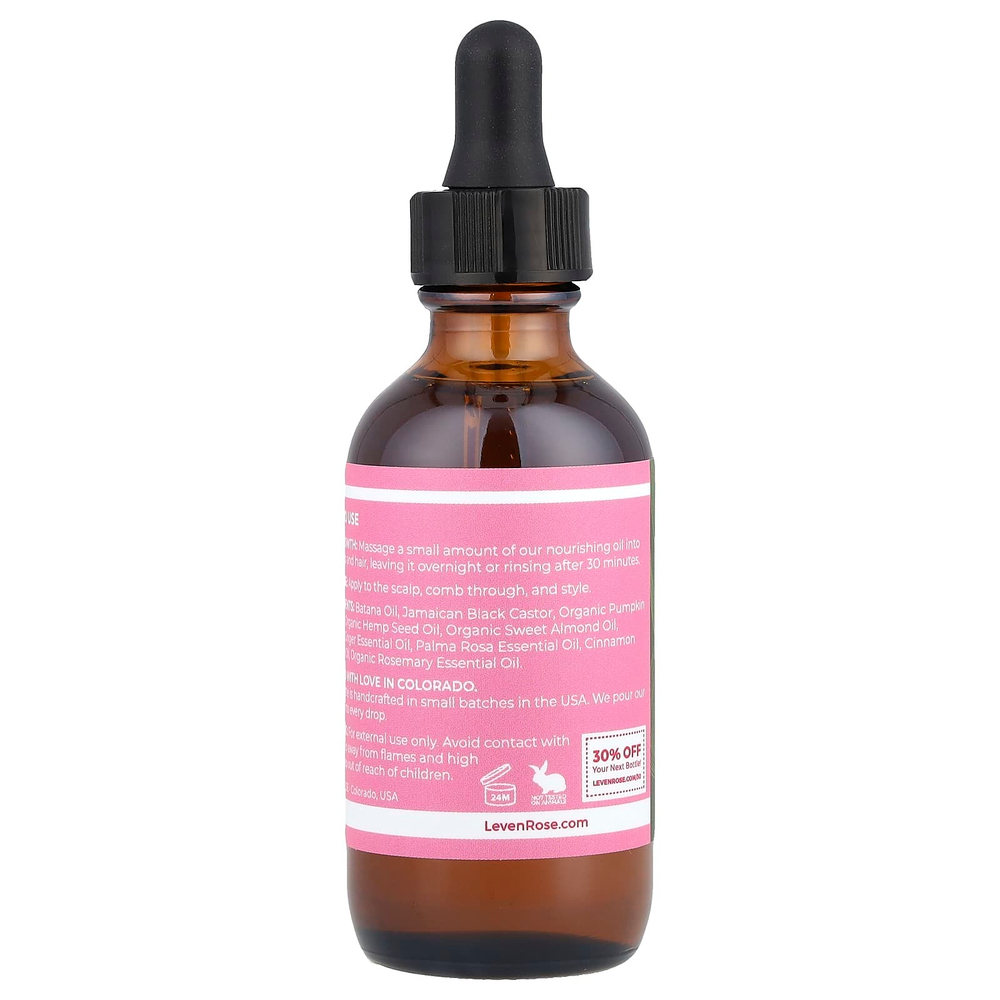 Leven Rose, Масло для волос Batana, 60 мл (2 жидк. Унции)