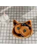 Деревянная менажница "Лиса" из кедра