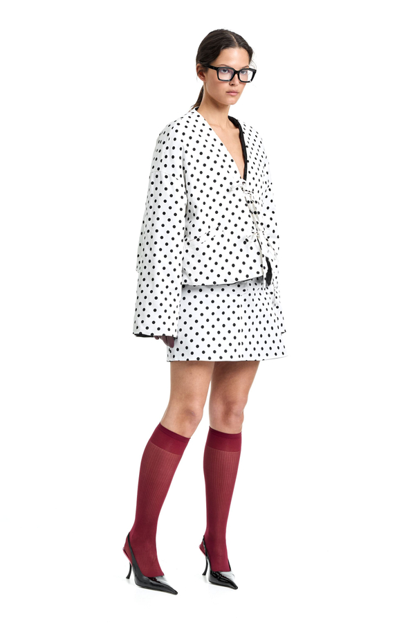 Куртка двустронняя TULUP white/black