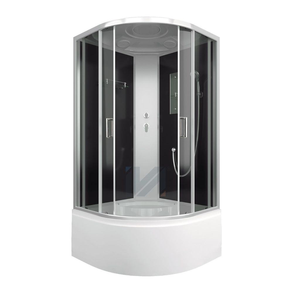 Душевая кабина IVA SC90CT  900*900*2150 высокий поддон, тонированное стекло